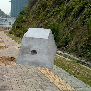 深圳长圳维护施工工程地铁有孔油漆缺角围挡块园林采购